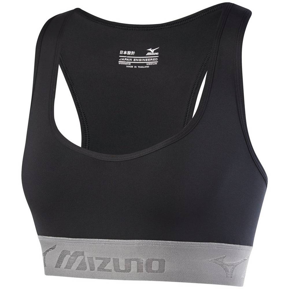 Reggiseno Sportivo Mizuno Alpha Donna - Nere - 82746-QXFL